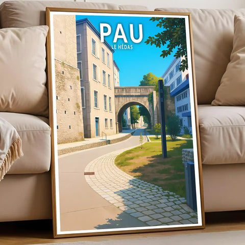 Affiche - Pau - Le Hédas