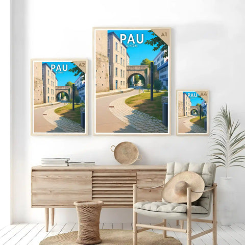 Affiche - Pau - Le Hédas