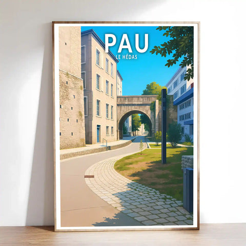 Affiche - Pau - Le Hédas