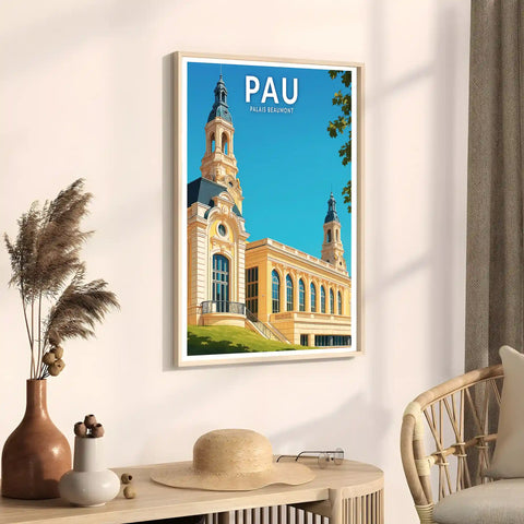 Affiche - Pau - Palais Beaumont