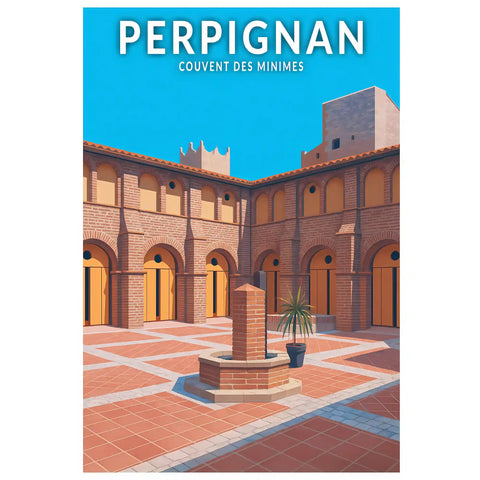 Affiche - Perpignan - Couvent des Minimes
