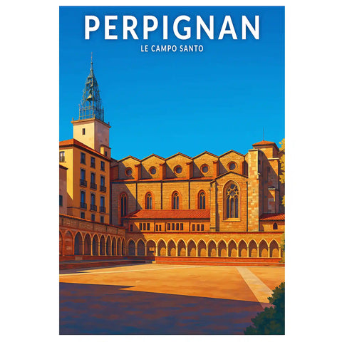 Affiche - Perpignan - Le Campo Santo