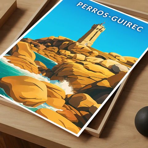 Affiche - Perros-Guirec