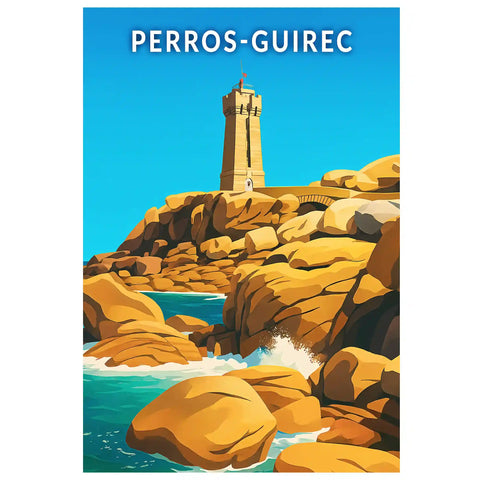 Affiche - Perros-Guirec