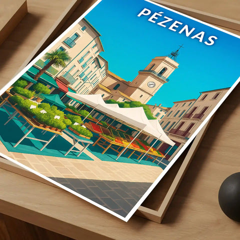 Affiche - Pézenas