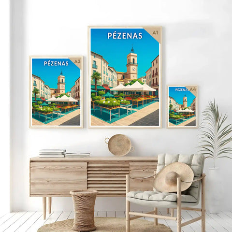 Affiche - Pézenas
