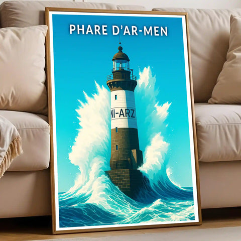 Affiche - Phare d'Ar-Men