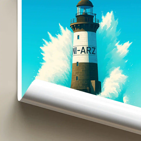 Affiche - Phare d'Ar-Men