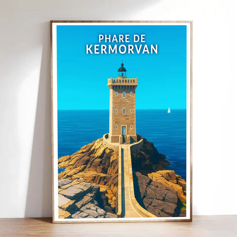 Affiche - Phare de Kermorvan