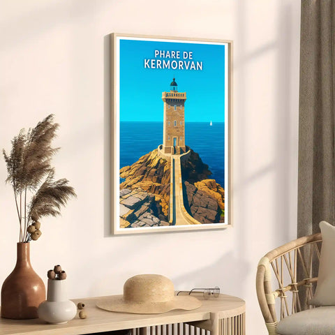 Affiche - Phare de Kermorvan