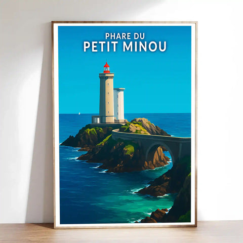 Affiche - Phare du Petit Minou