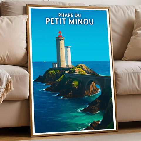Affiche - Phare du Petit Minou