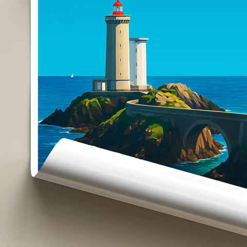 Affiche - Phare du Petit Minou