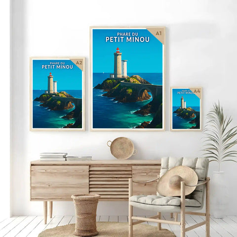 Affiche - Phare du Petit Minou
