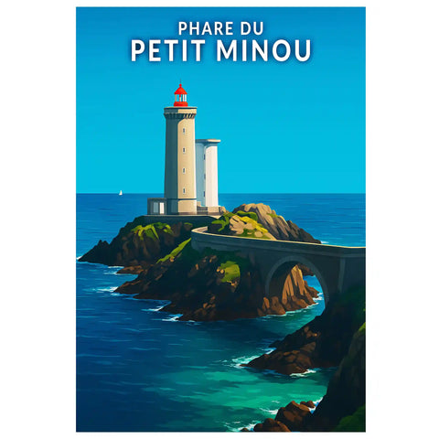 Affiche - Phare du Petit Minou