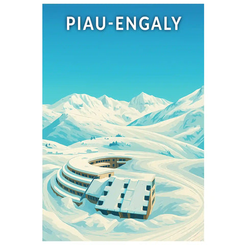 Affiche - Piau-Engaly