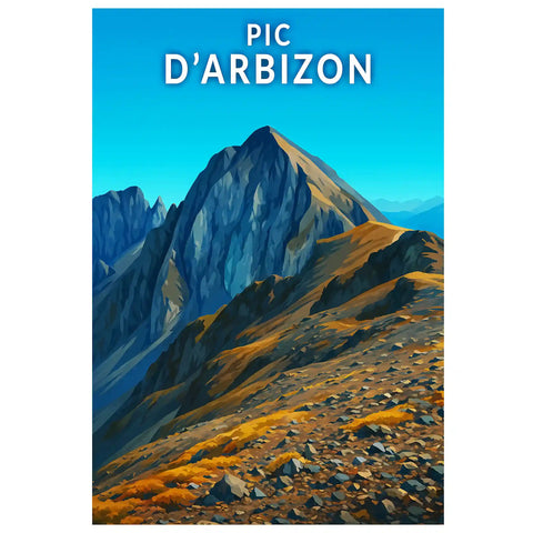 Affiche - Pic d'Arbizon