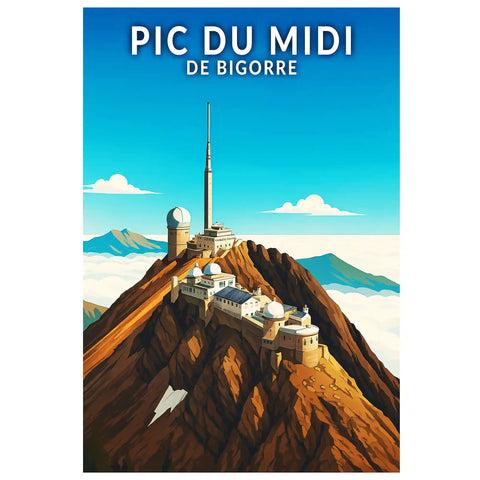 Affiche - Pic du Midi de Bigorre