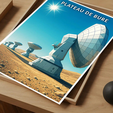 Affiche - Plateau de Bure
