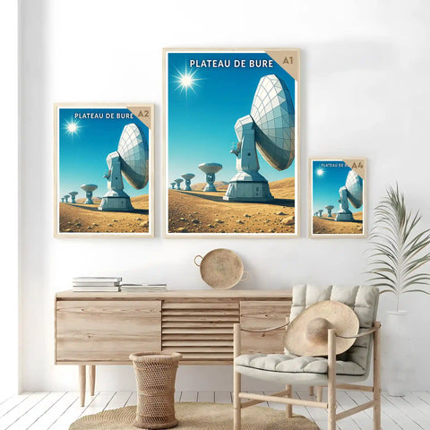 Affiche - Plateau de Bure