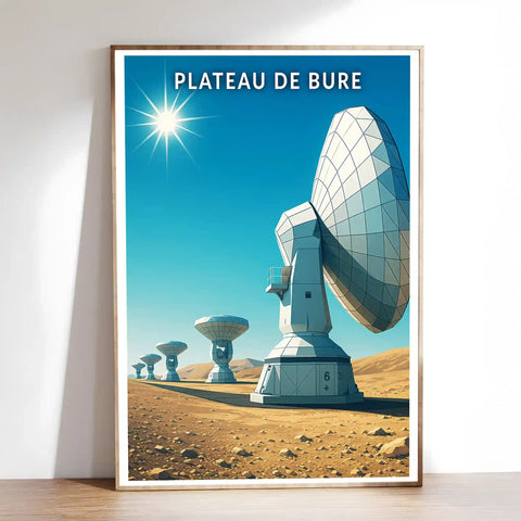 Affiche - Plateau de Bure