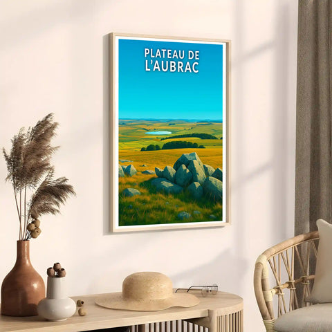 Affiche - Plateau de l'Aubrac