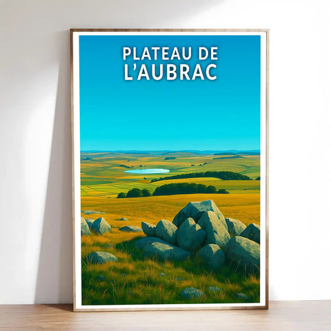 Affiche - Plateau de l'Aubrac