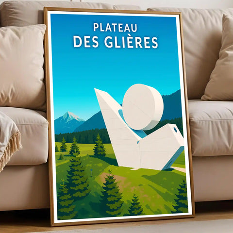 Affiche - Plateau des Glières