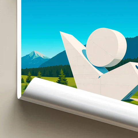 Affiche - Plateau des Glières