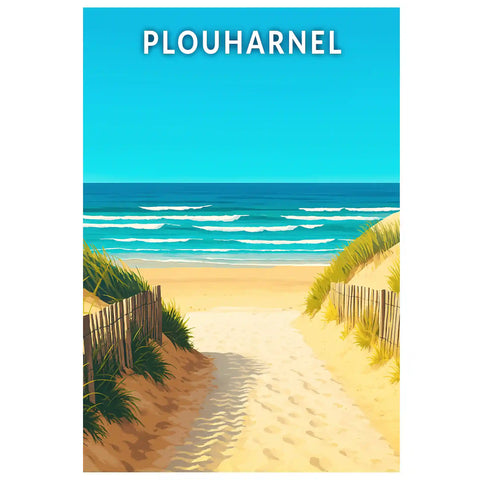 Affiche - Plouharnel