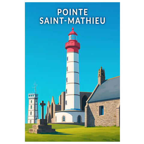 Affiche - Pointe Saint-Mathieu