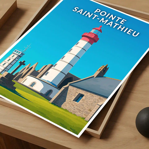 Affiche - Pointe Saint-Mathieu