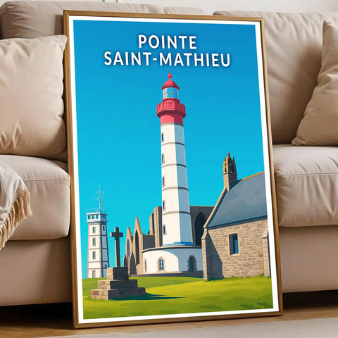 Affiche - Pointe Saint-Mathieu