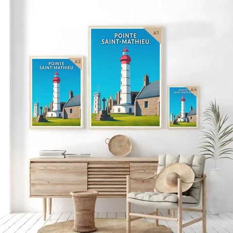 Affiche - Pointe Saint-Mathieu