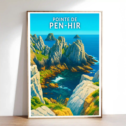 Affiche - Pointe de Pen-Hir