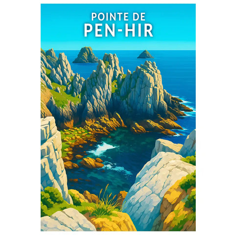 Affiche - Pointe de Pen-Hir