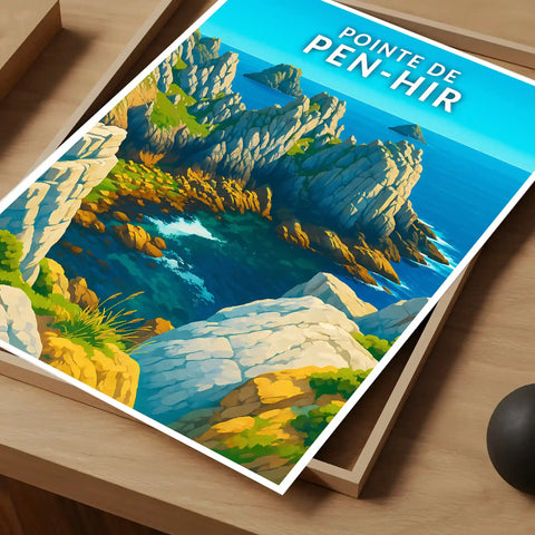 Affiche - Pointe de Pen-Hir