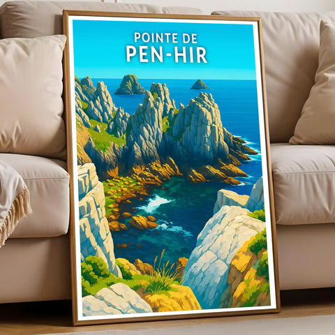 Affiche - Pointe de Pen-Hir