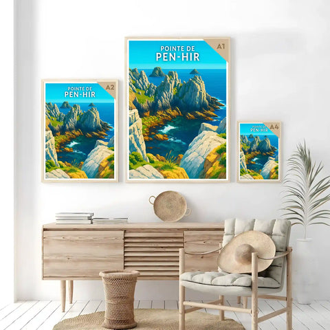 Affiche - Pointe de Pen-Hir