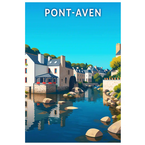 Affiche - Pont-Aven