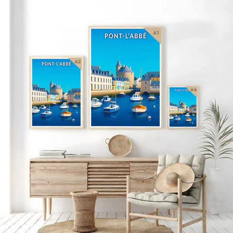 Affiche - Pont-l'Abbé