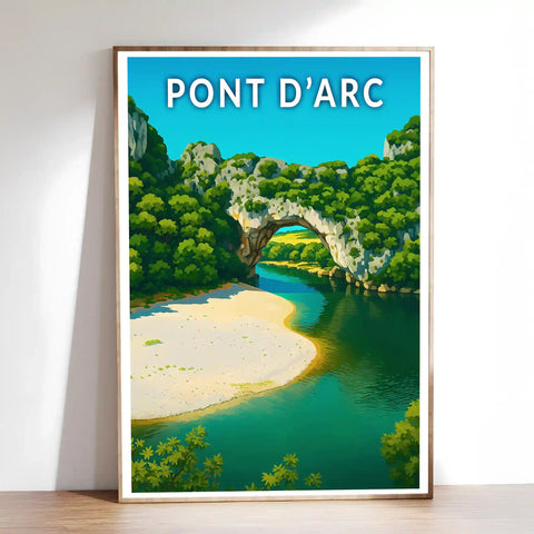 Affiche - Pont d'Arc