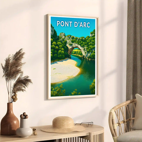 Affiche - Pont d'Arc