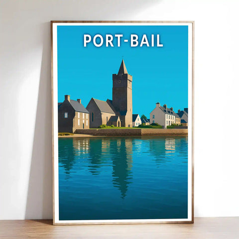 Affiche - Port-Bail