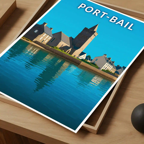 Affiche - Port-Bail