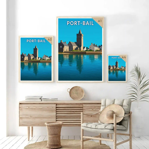 Affiche - Port-Bail