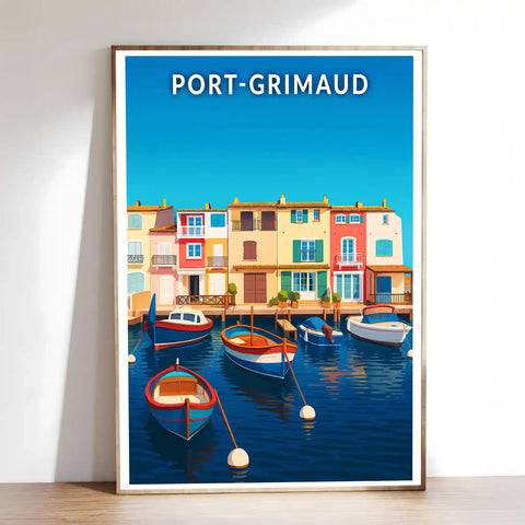Affiche - Port-Grimaud