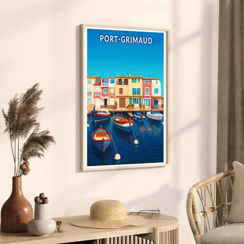 Affiche - Port-Grimaud