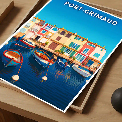 Affiche - Port-Grimaud