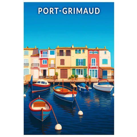 Affiche - Port-Grimaud